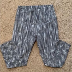 Lululemon Wunder Under Jacquard Leggings